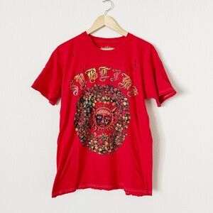 NEW Sublime Distressed Red Graphic T-Shirt